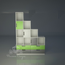 Стелаж-сходинки "Автомобіль"