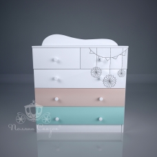 Комод 5 шухляд "Candy Bar"