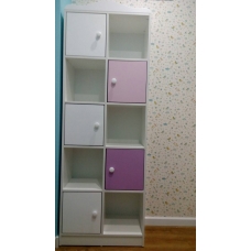 Стелаж шахівниця 670х350х1900 Дзвіночки Kronospan