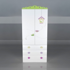 Шафа двостулкова з шухлядами "Літо"