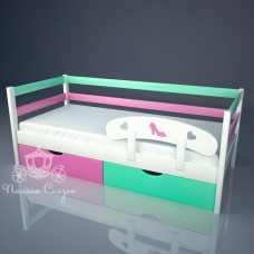 Дитяче ліжечко "Попелюшка Mix" класичне