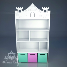 Стелаж 3 бокси Попелюшка