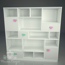 Стелаж абстракція "Попелюшка Mix"