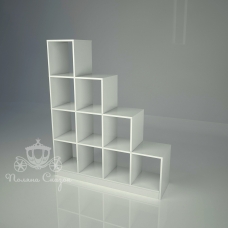 Стелаж -перегородка "Попелюшка Mix"