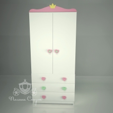 Шафа двостулкова з шухлядами "Попелюшка Mix"