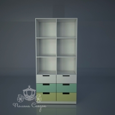 Стелаж на 6 шухляд "Вантажівка"