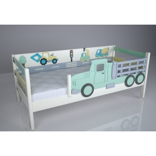 Ліжко дитяче 1600х600 колекція Вантажівка