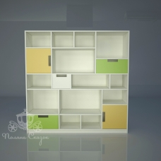 Стелаж абстракція "Вінні та друзі"