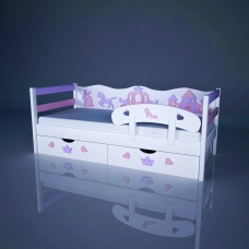 Ліжечко дитяче  колекція "Попелюшка Mix"